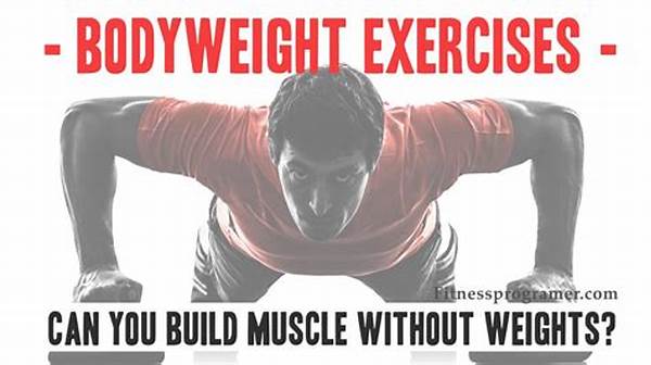 Bodyweight Exercises That Build Muscle