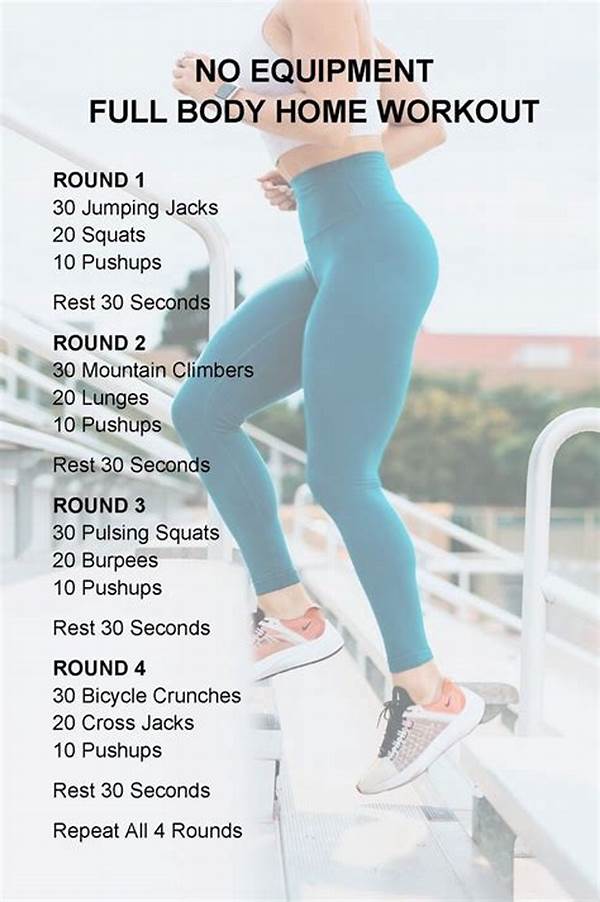 No-equipment Full Body Workout At Home