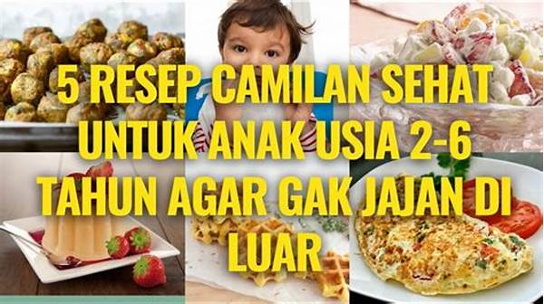 Resep Cemilan Sehat Untuk Anak Sekolah