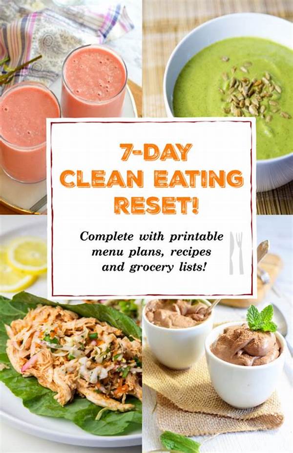 The 7-day Clean Eating Reset: A Simple Menu Plan To Eliminate Processed Foods Completely!